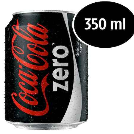 COCA COLA ZERO LATA 350ML (Imagem Principal)