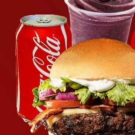 TRADICIONAL ( AÇAÍ 300 ML + HAMBÚRGUER + COCA LATA) entrega grátis (Imagem Principal)