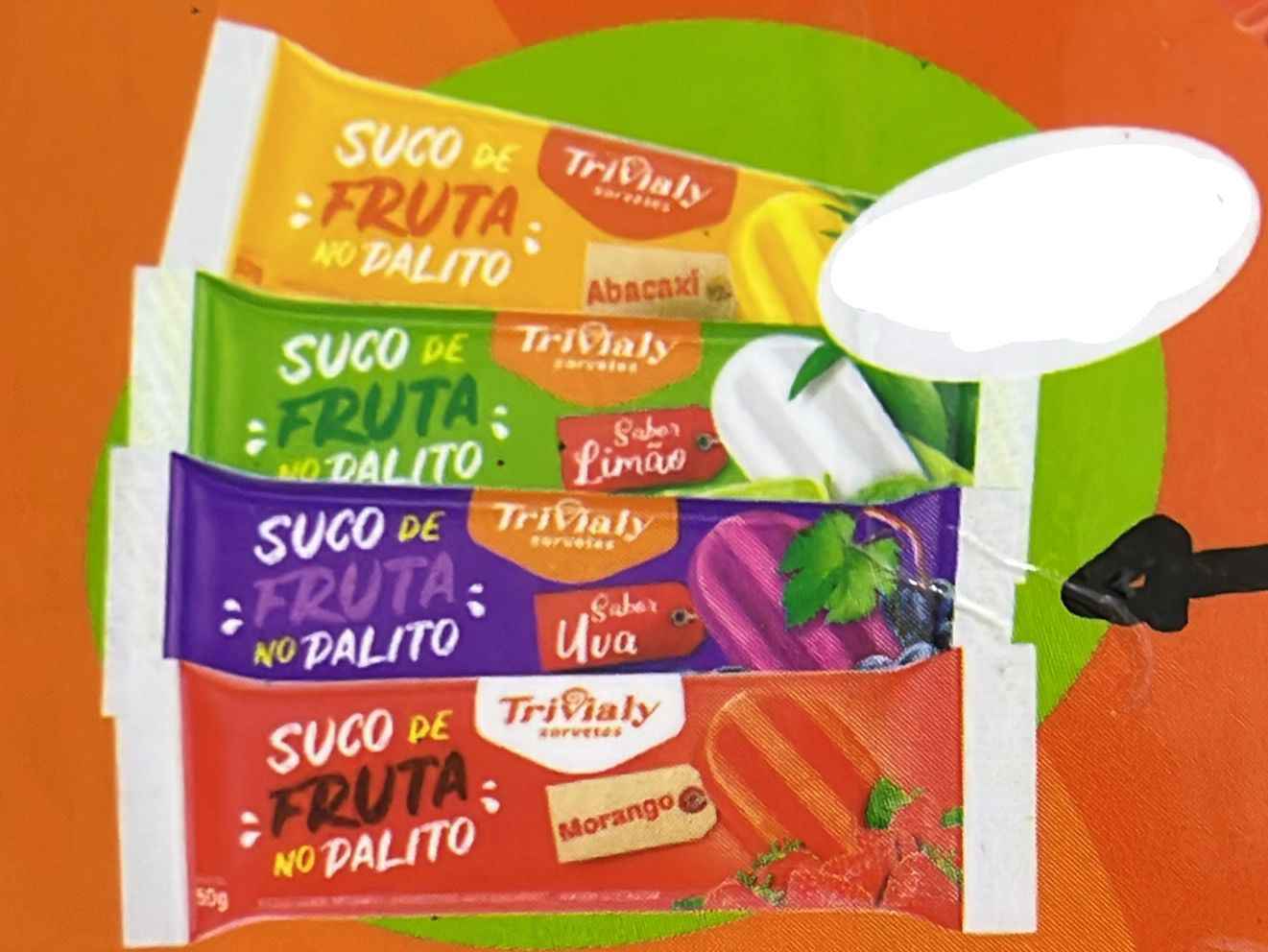 Picolé Fruta Trivialy (Imagem Principal)