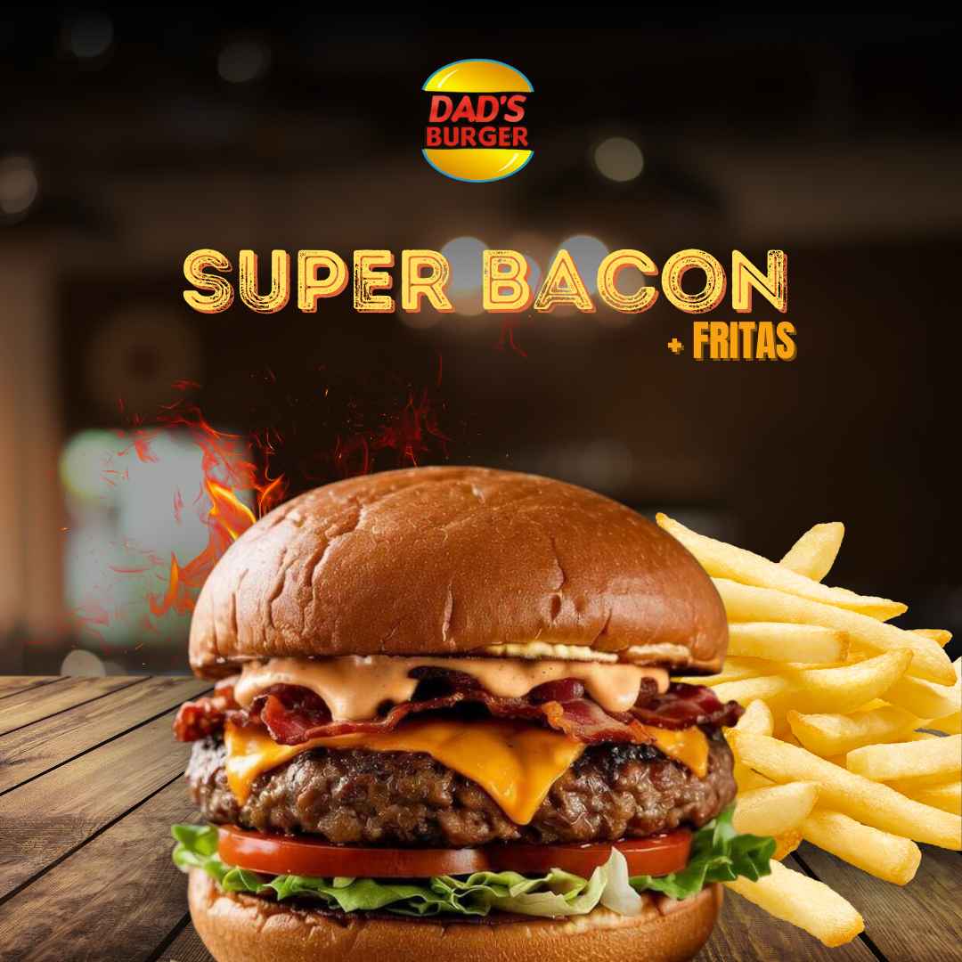 Super Bacon + Fritas (Imagem Principal)