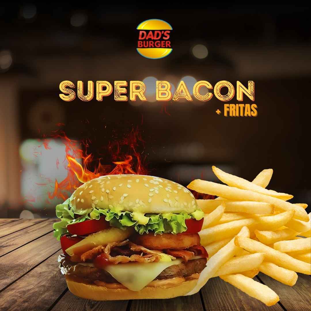 Super Bacon + Fritas (Imagem Principal)