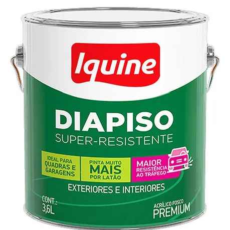 Tinta Diapiso Cinza Escuro 3,6 Litros Iquine (Imagem Principal)