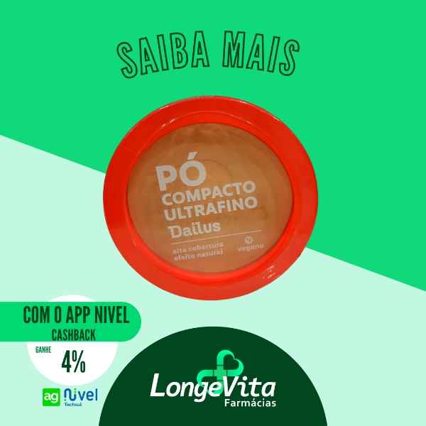 Pó Compacto Dailus Vegano Ultrafino (Imagem Principal)