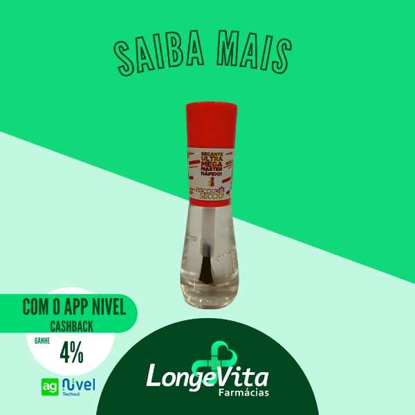 SECANTE ULTRA PISCOU SECOU MEGA RÁPIDO TOP BEAUTY SOS UNHAS (Imagem Principal)