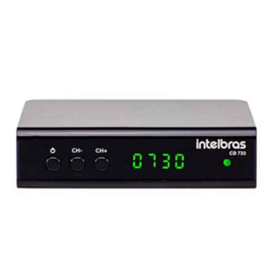 Conversor Digital de TV Intelbras com Gravador CD 730 