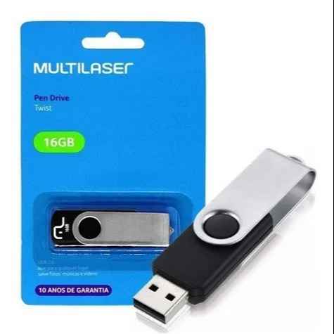 Pen Drive Multilaser 16 GB (Imagem Principal)