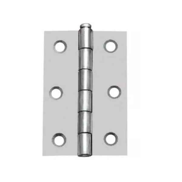 Dobradiça Americana Zincada 3.1/2 (89mm) - Cartela c/ 3 (Imagem Principal)