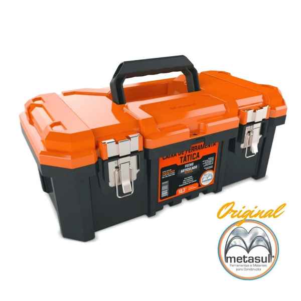 Caixa de Ferramenta PVC Tática 18,3L - Metasul (Imagem Principal)