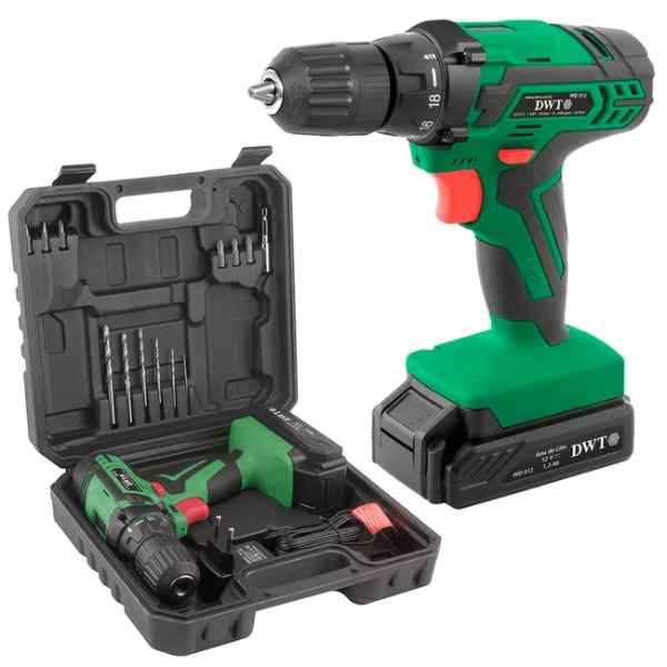 Parafusadeira a Bateria 12V com Maleta - DWT (Imagem Principal)