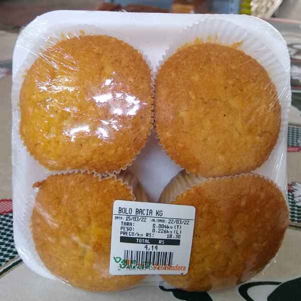 Bolo Bacia (220g) (Imagem Principal)