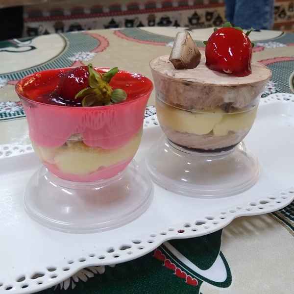 Pavê de Morango ou Chocolate (Imagem Principal)