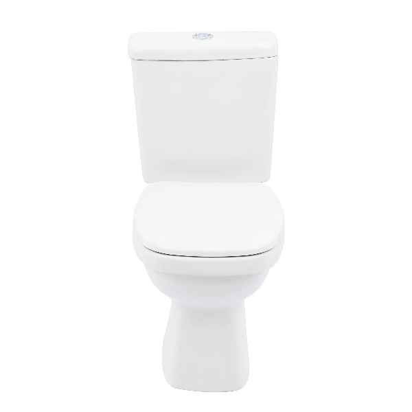 Vaso Sanitário com Caixa Acoplada 3/6L Quadrado Branco Celite (Imagem Principal)