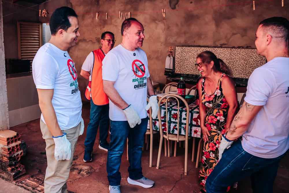 Mutirão “Rio Preto Sem Dengue” no Solo Sagrado