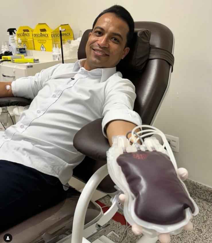 Vereador Jonathan Santos Reforça a Importância da Doação de Sangue em São José do Rio Preto