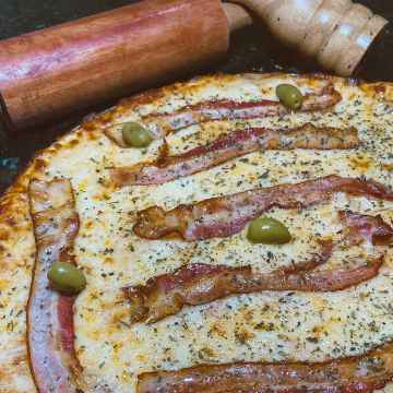 Pizza De Bacon (Imagem Principal)