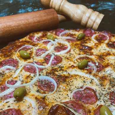 Pizza De Calabresa (Imagem Principal)