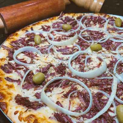 Pizza De Charque (Imagem Principal)