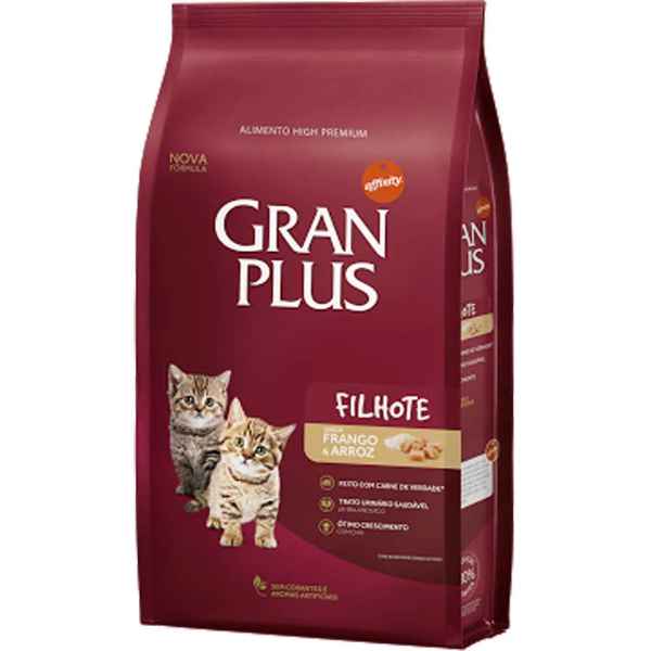 Gran Plus Gato Filhote Frango e Arroz (Imagem Principal)