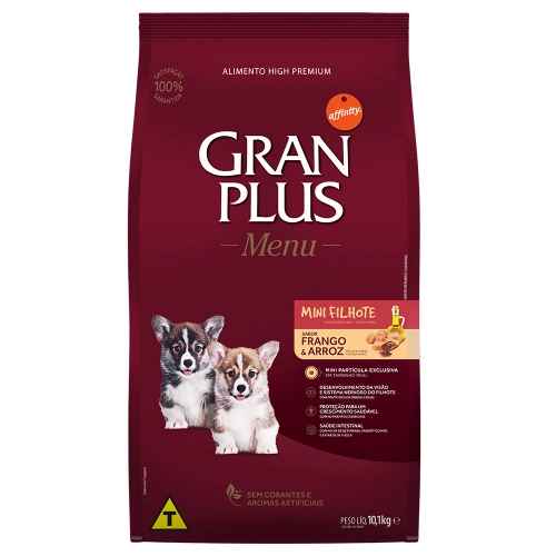 Gran Plus Cães Mini Filhote Frango e Arroz (Imagem Principal)