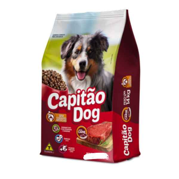 Capitão Dog sabor Carne Adultos (Imagem Principal)