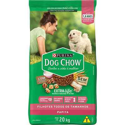 Dog Chow Extra Life Papita para Cães Filhotes (Imagem Principal)