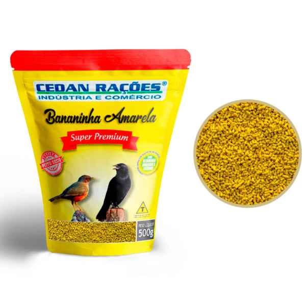 Cedan Ração Bananinha Amarelo (Imagem Principal)
