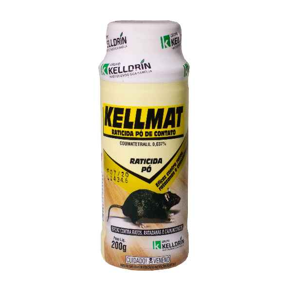 Kellmat Raticida Pó de Contato (Imagem Principal)