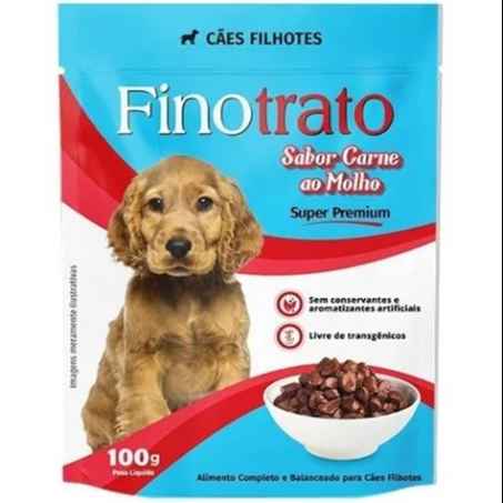 FinoTrato Sachê Cães Filhotes (Imagem Principal)