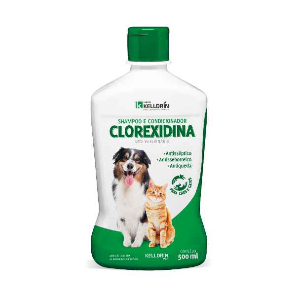 Shampoo e Condicionador Clorexidina (Imagem Principal)
