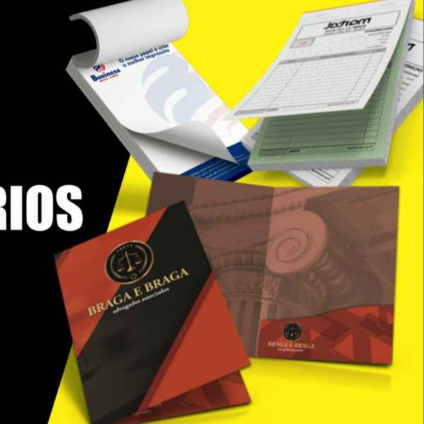 PASTAS, RECEITUARIO, TALÕES E BLOCOS (Imagem Principal)