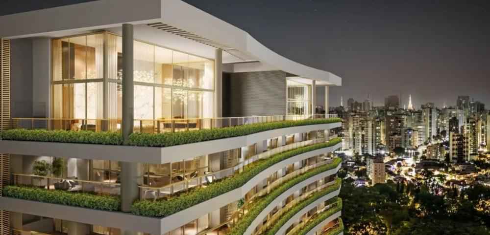 Apartamento VILLA MILANO BY VERSACE HOME - MOEMA R$6.000,000 para venda com 3 quartos, sendo 3 suítes, 150m²