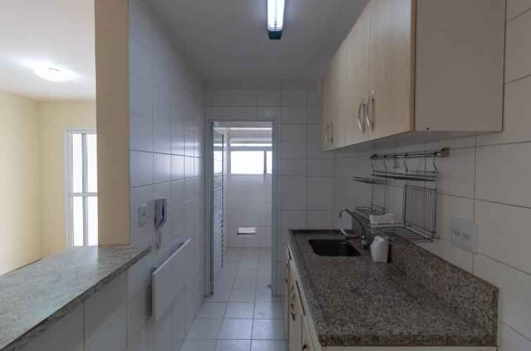 Locação no PARAISO R$3.900, imóvel com 61m2, 2 dormitórios (1 suítes), 1 banheiro e 1 vaga