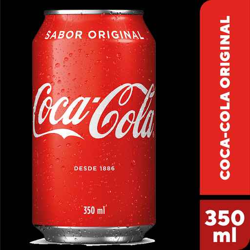 COCA COLA LATA 350 ML (Imagem Principal)